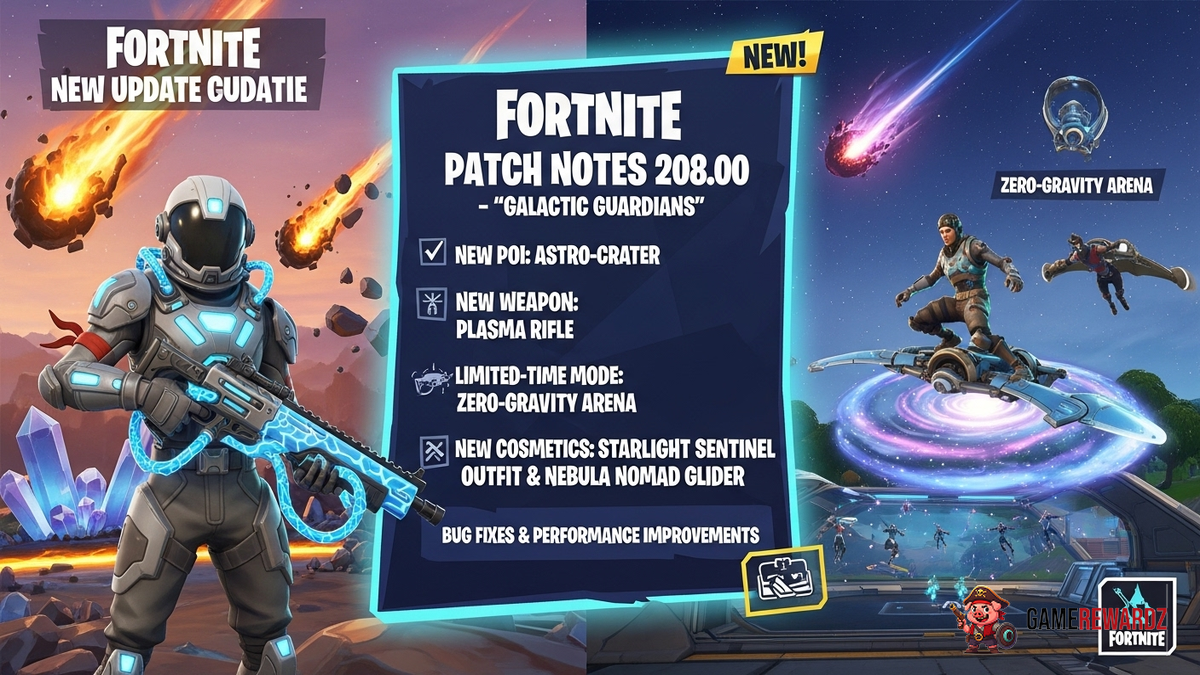 Fortnite New Update Patch Notes 2025